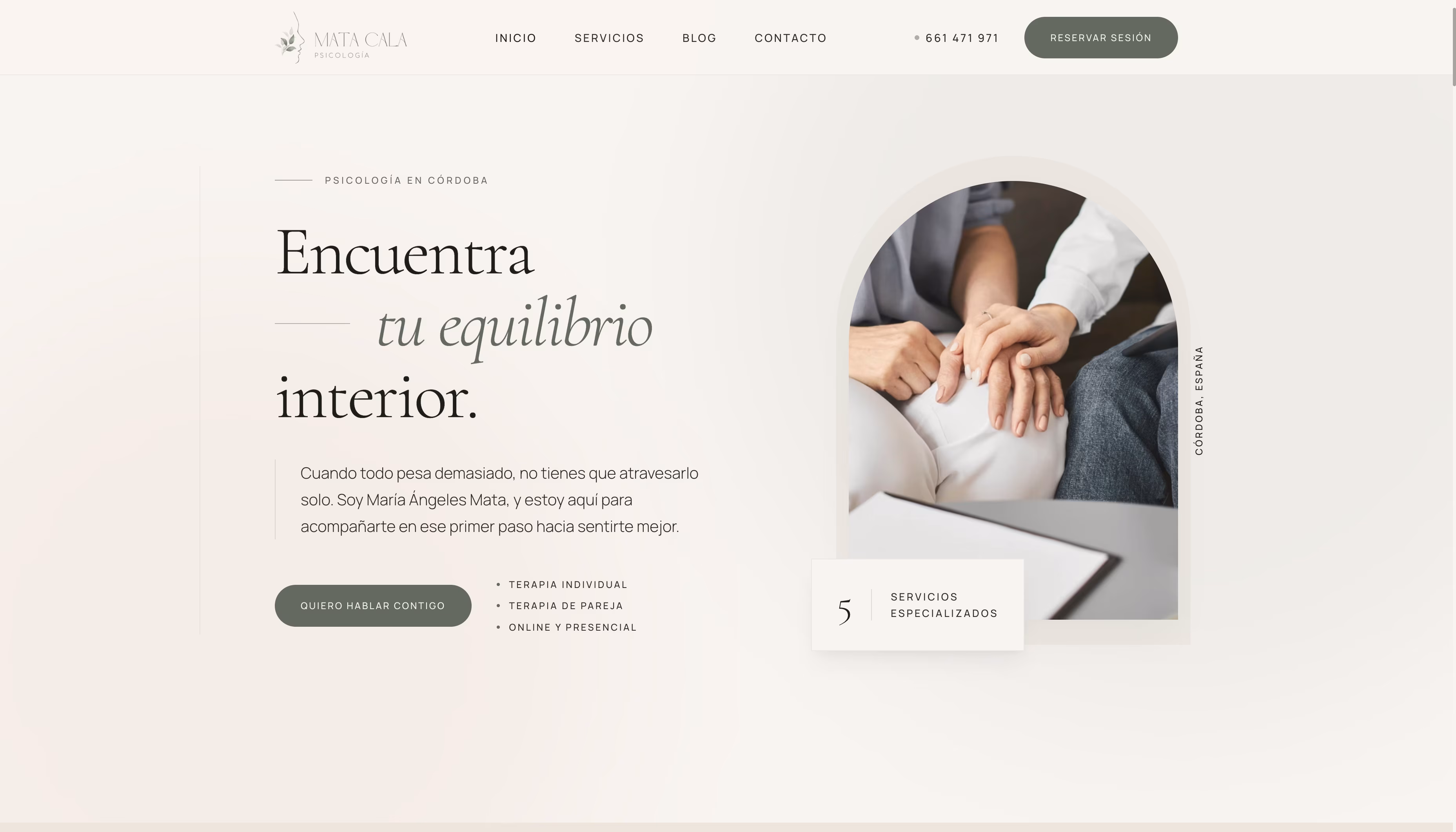 Mata Psicología — consulta de psicología