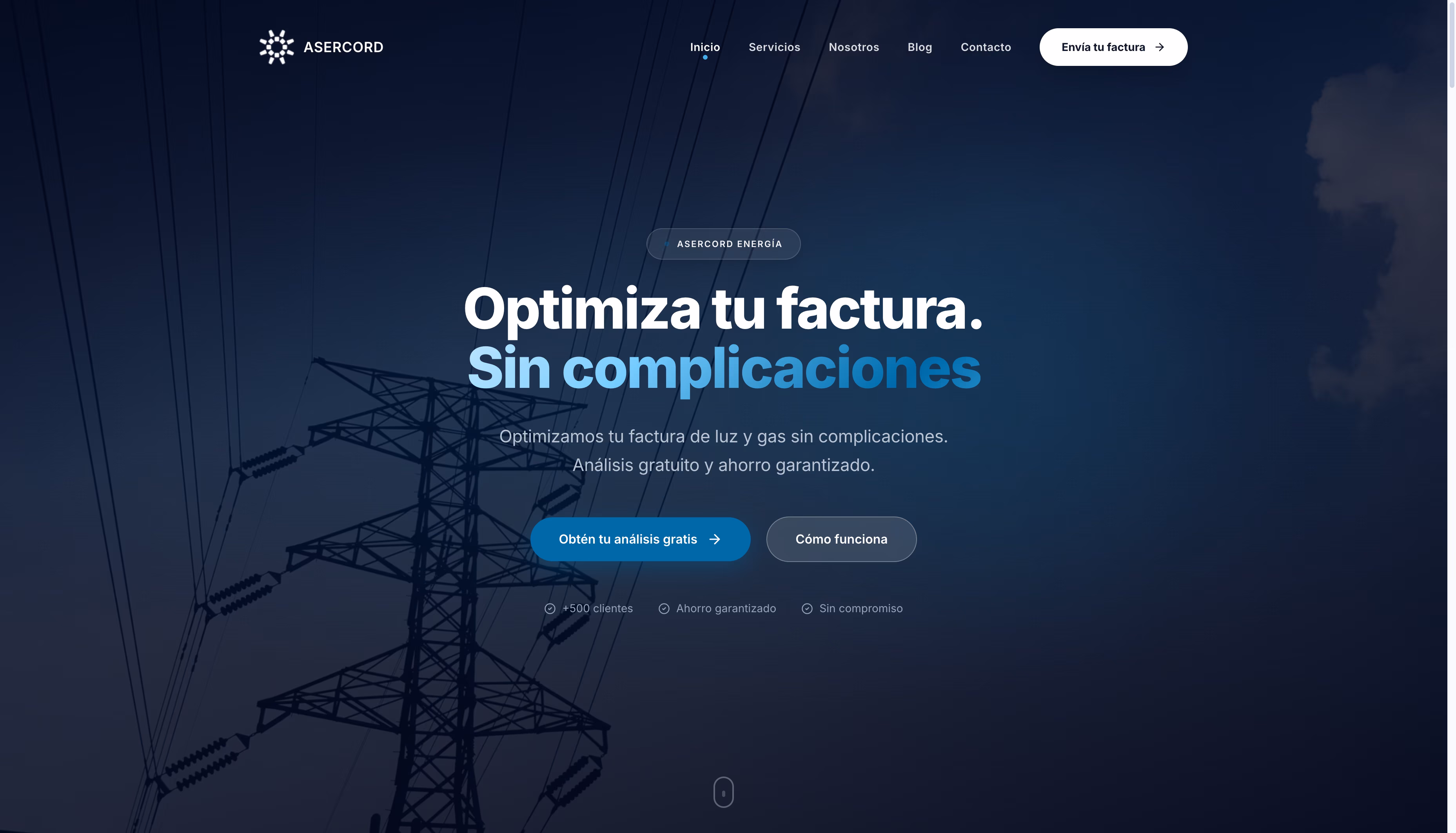 Asercord Energía — consultoría energética