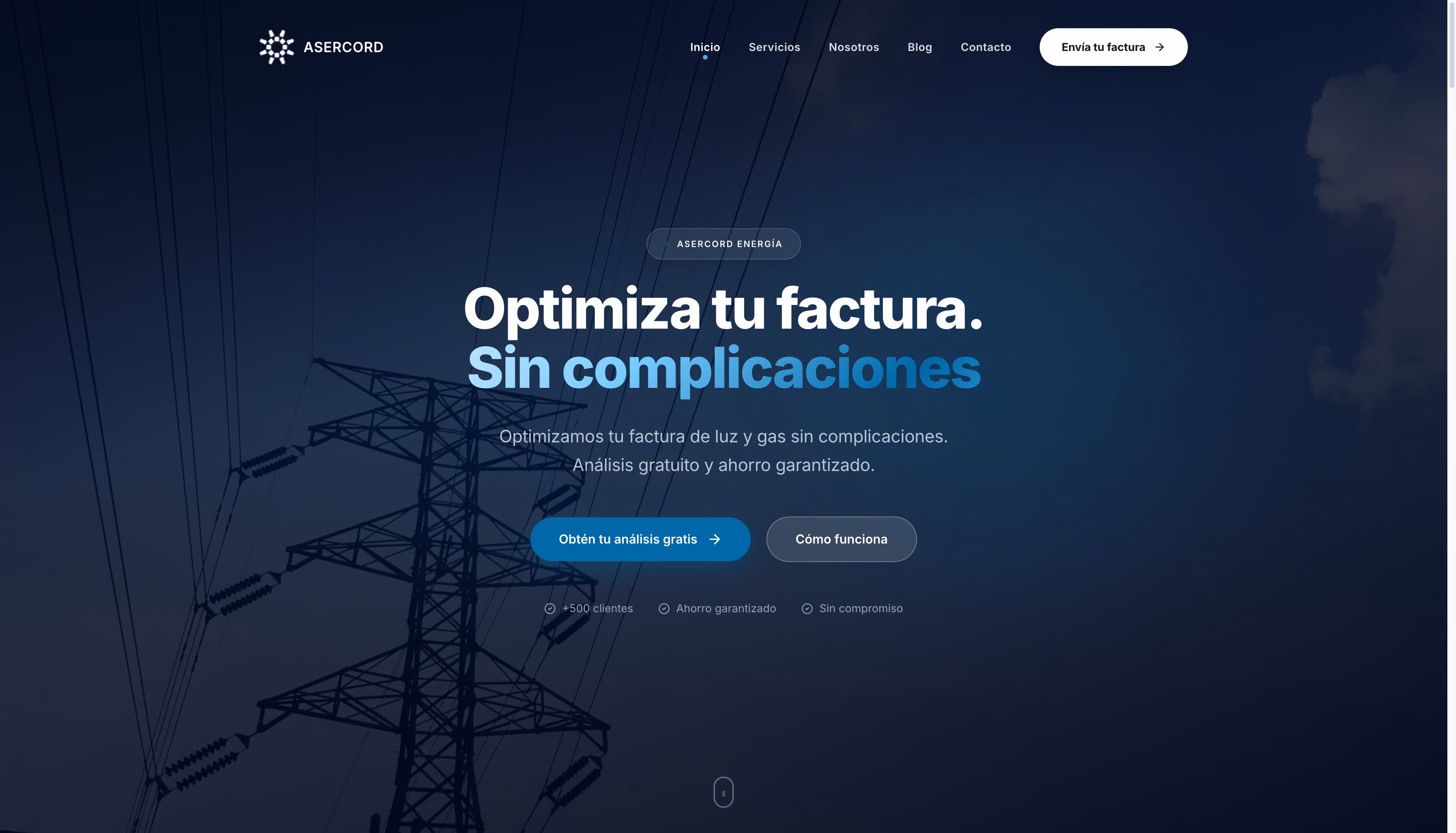Asercord Energía — consultoría energética